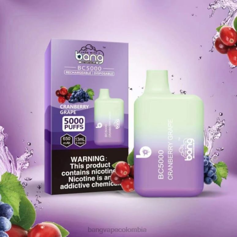 Bang Vape Box BC5000 Bolígrafo tipo c recargable con 5% nic 5000 inhalaciones desechable 6Z0TJ9 - Best Bang Vape Flavor