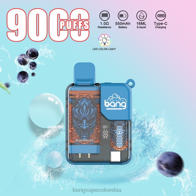 Bang Vape Box BC9000 precargado 16ml desechable 6Z0TJ6 - Bang Vape Flavors