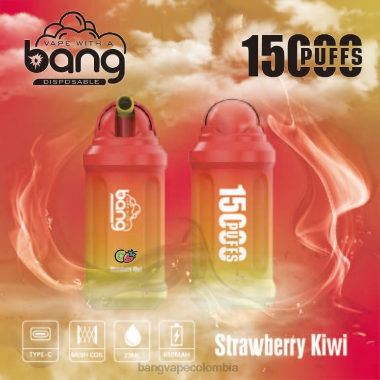 Bang Vape 15000 bocanadas desechable 6Z0TJ1 - Vape Bang Precio