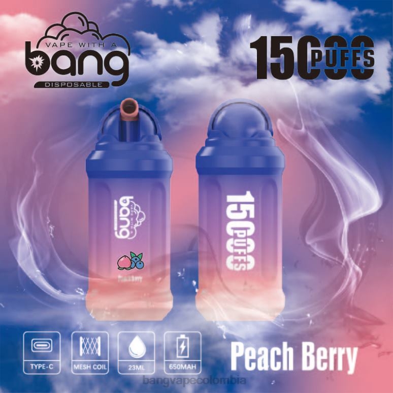 Bang Vape 15000 bocanadas desechable 6Z0TJ1 - Vape Bang Precio