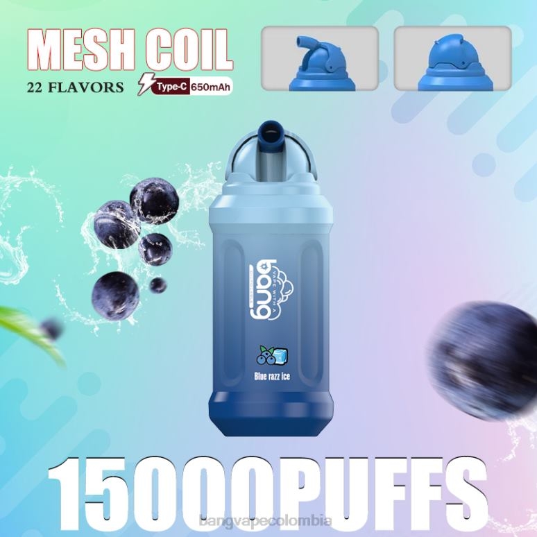 Bang Vape 15000 bocanadas desechable 6Z0TJ1 - Vape Bang Precio