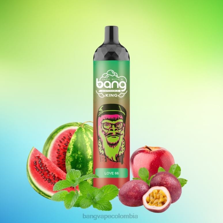 Bang Vape King 6000 inhalaciones 5% nic recargable tipo c desechable 6Z0TJ8 - Bang Box Vape Flavors