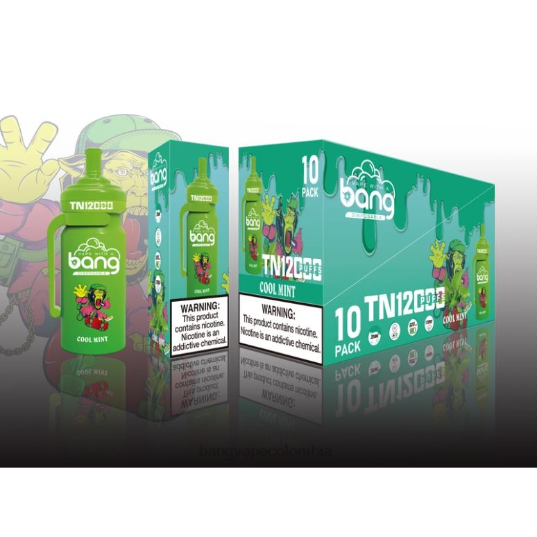 Bang Vape TN12000 vaina con bobina de malla desechable 6Z0TJ5 - Vape Gang Bogotá