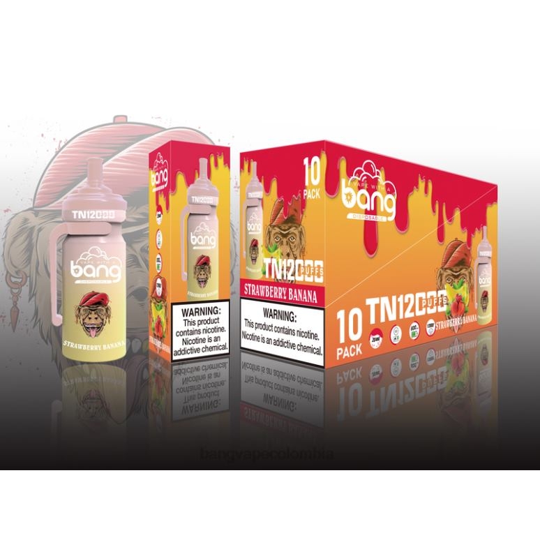 Bang Vape TN12000 vaina con bobina de malla desechable 6Z0TJ5 - Vape Gang Bogotá