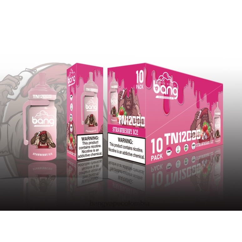 Bang Vape TN12000 vaina con bobina de malla desechable 6Z0TJ5 - Vape Gang Bogotá