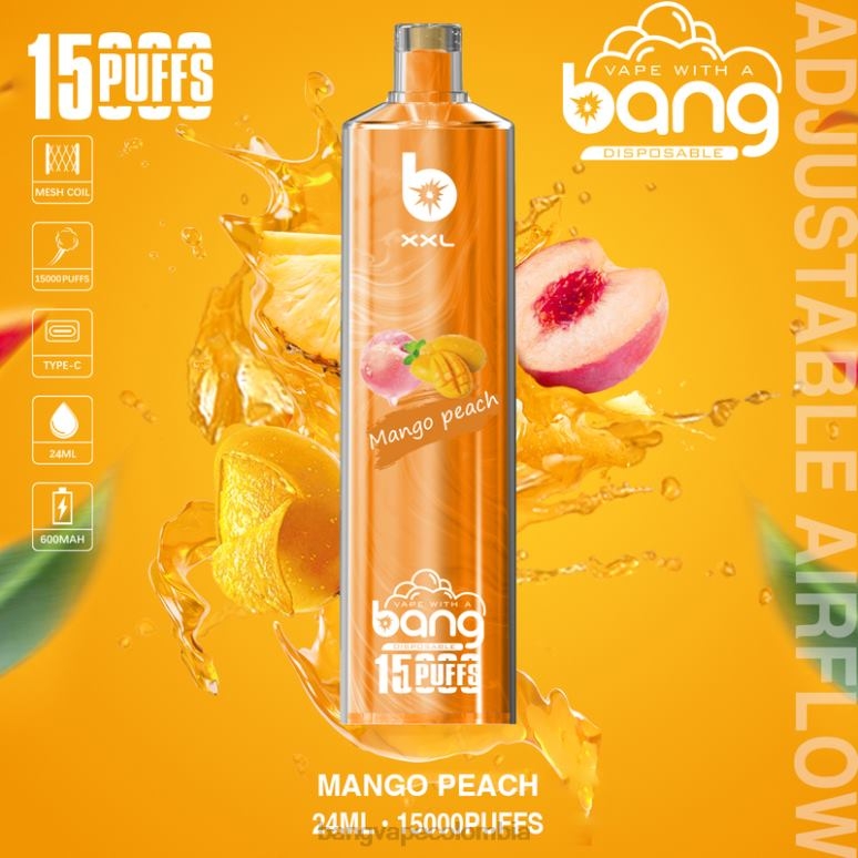 Bang Vape XXL 15000 bocanadas desechable 6Z0TJ2 - Bang Vape Precio