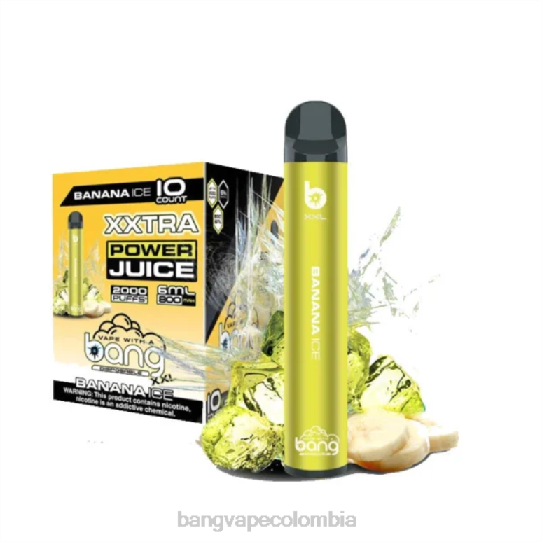 Bang Vape XXL 2000 bocanadas hielo de plátano 6Z0TJ13 - Bang Vape Colombia