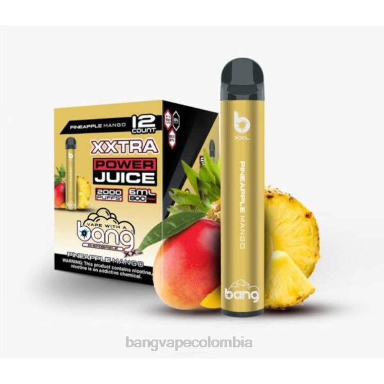 Bang Vape XXL 2000 bocanadas mango de piña 6Z0TJ21 - Vape Bang Precio