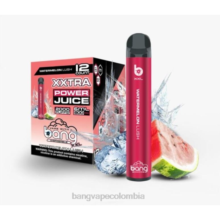Bang Vape XXL 2000 bocanadas sandia exuberante 6Z0TJ26 - Bang Vape Flavors