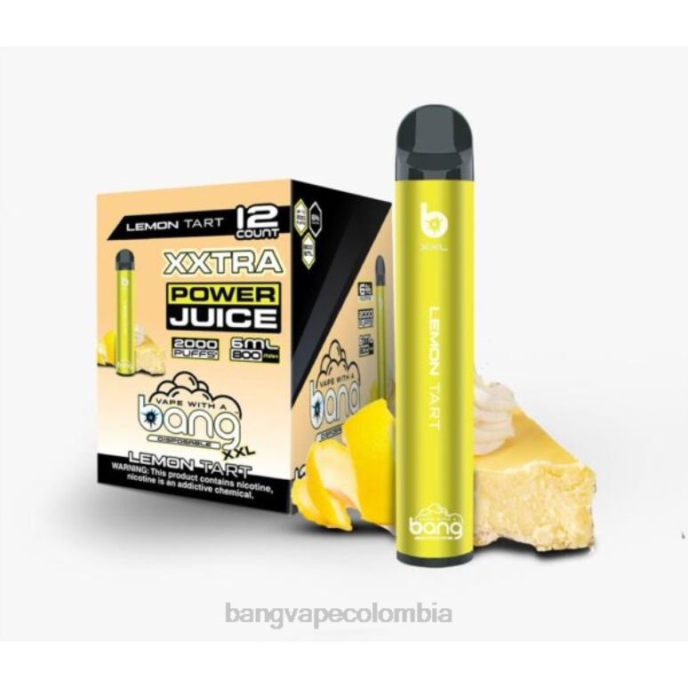 Bang Vape XXL 2000 bocanadas tarta de limón 6Z0TJ19 - Best Bang Vape Flavor