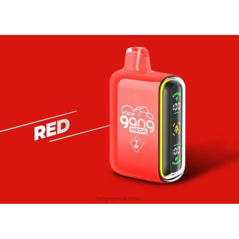 Vape Gang MEGA Vape desechable de 20.000 inhalaciones (caja de 5) rojo 6Z0TJ57 - Vape Gang Bogotá